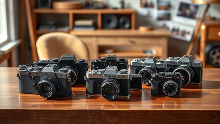 top film style digital cameras
