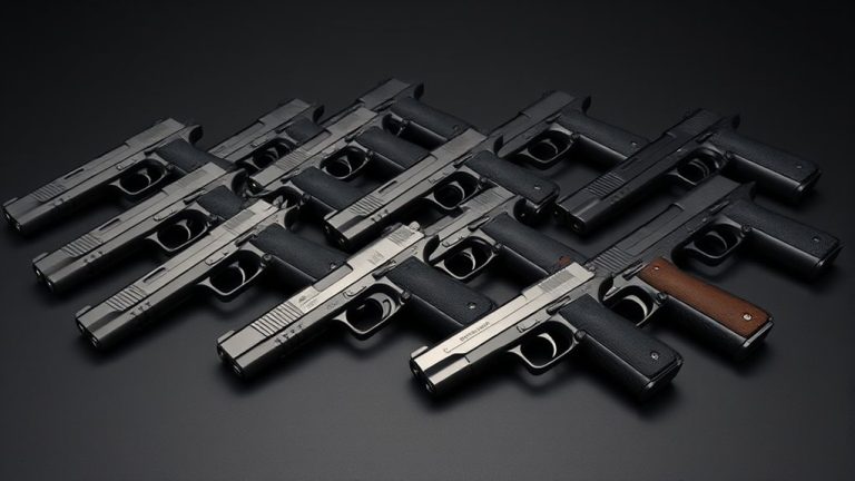 top full size pistols
