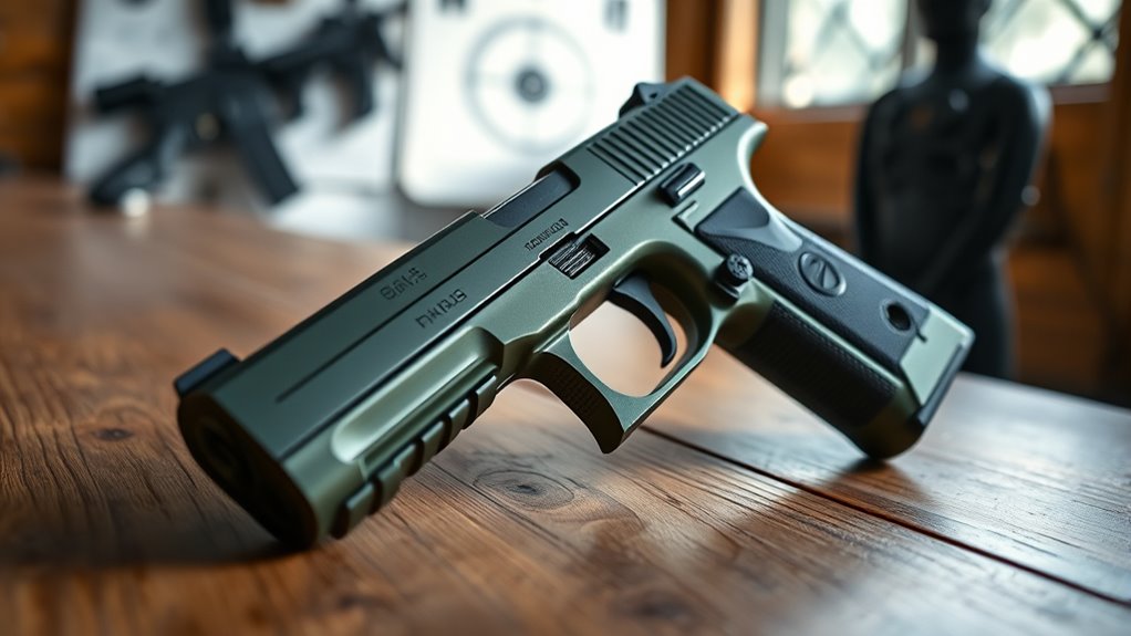 top green gas pistols
