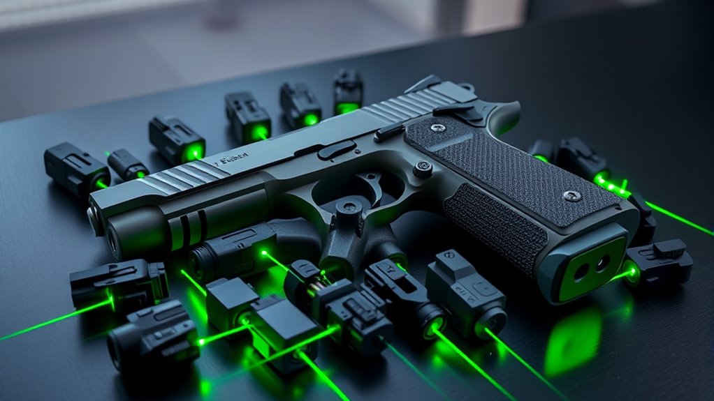 top green laser pistol listings