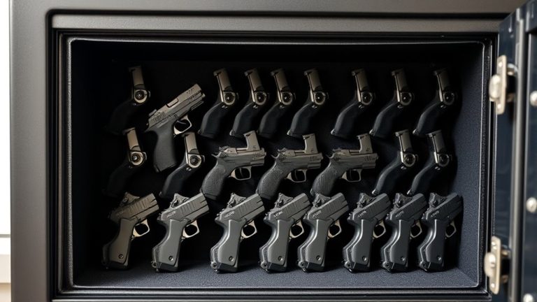 top gun safe pistol holders