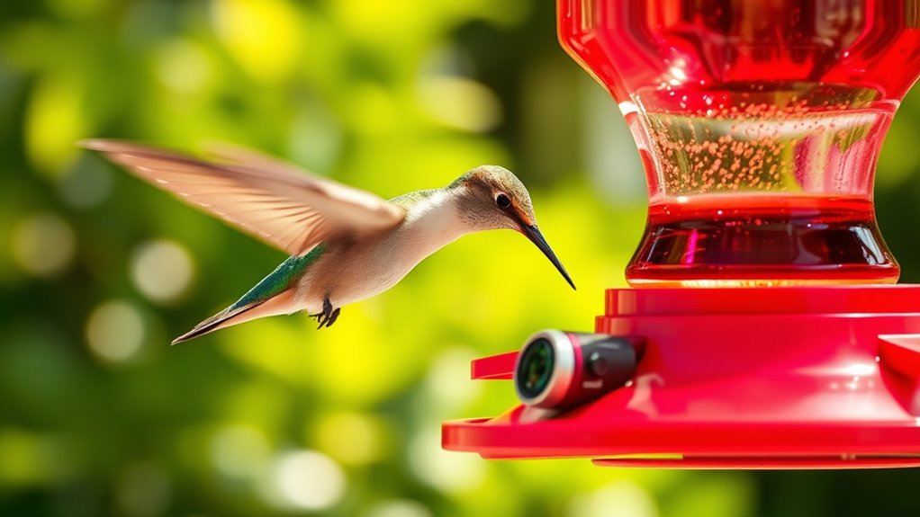 top hummingbird feeders cameras