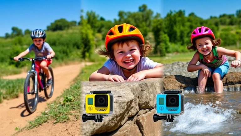 top kid resistant action cameras