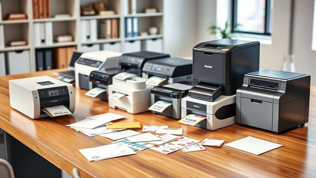 top label and envelope printers