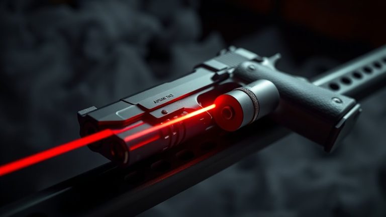top laser pistol rails