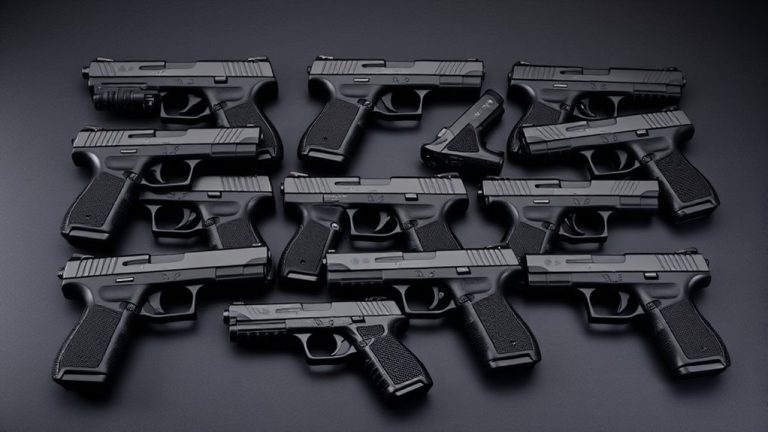 top left hand concealed pistols