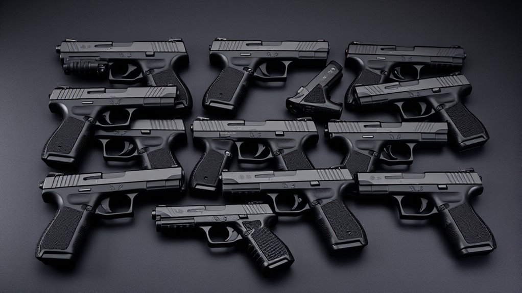 top left hand concealed pistols