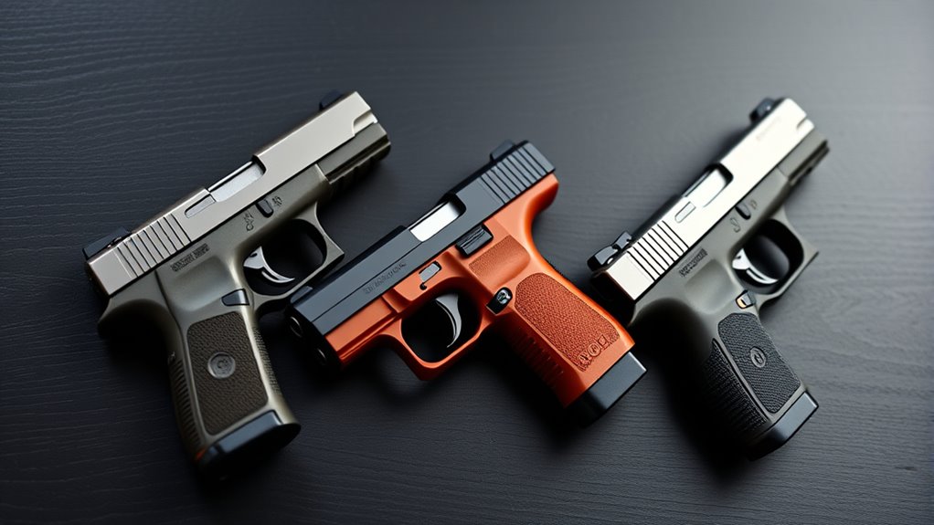 top left handed 9mm pistols