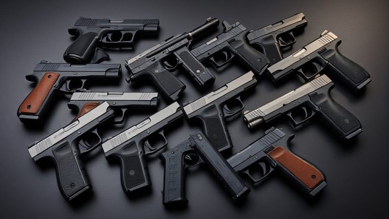 top left handed carry pistols