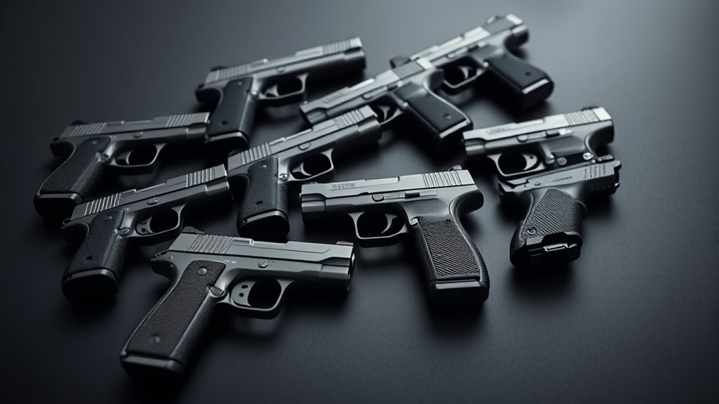 top left handed pistol picks