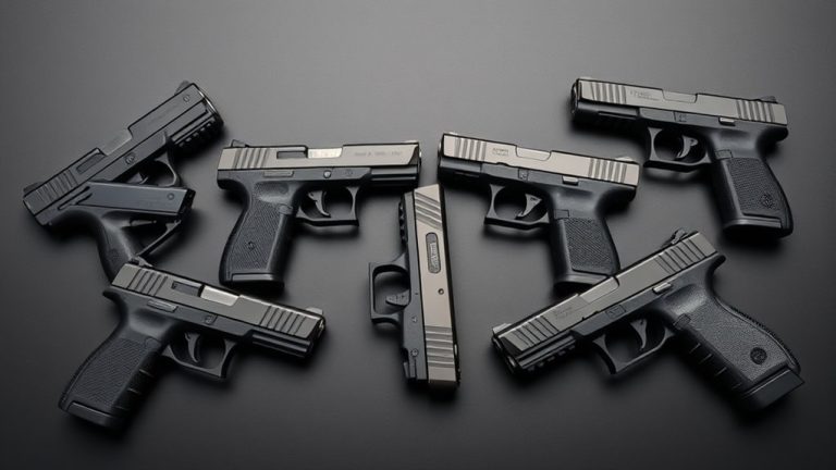 top left handed pistols