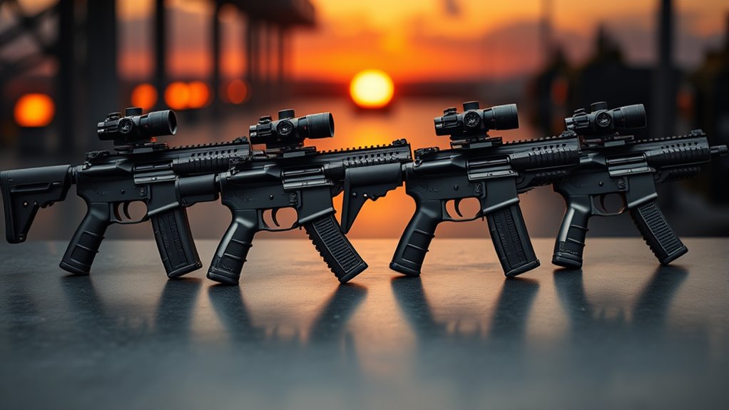 top long range assault rifles