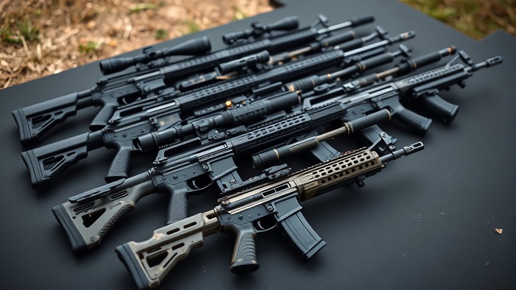 top long range assault rifles