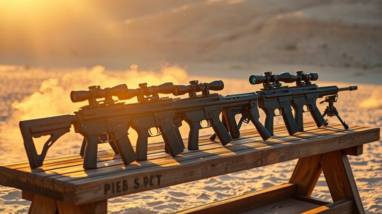 top long range assault rifles