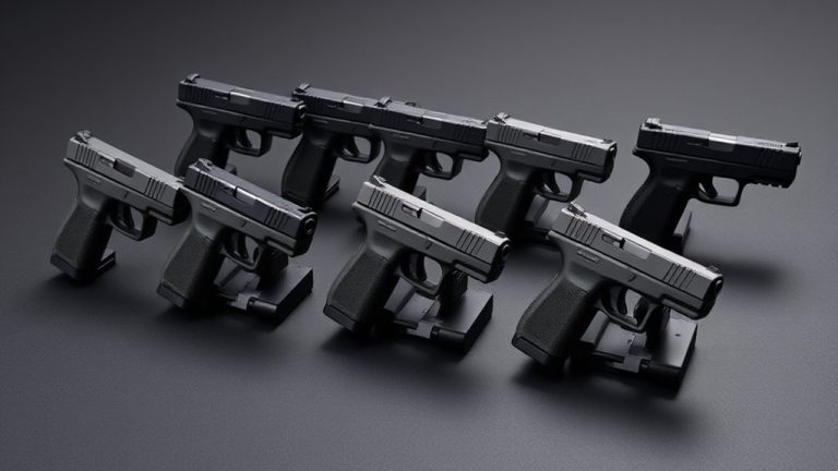 top magnetic pistol mounts