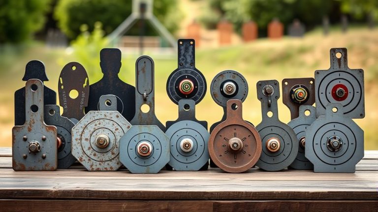 top metal pistol targets
