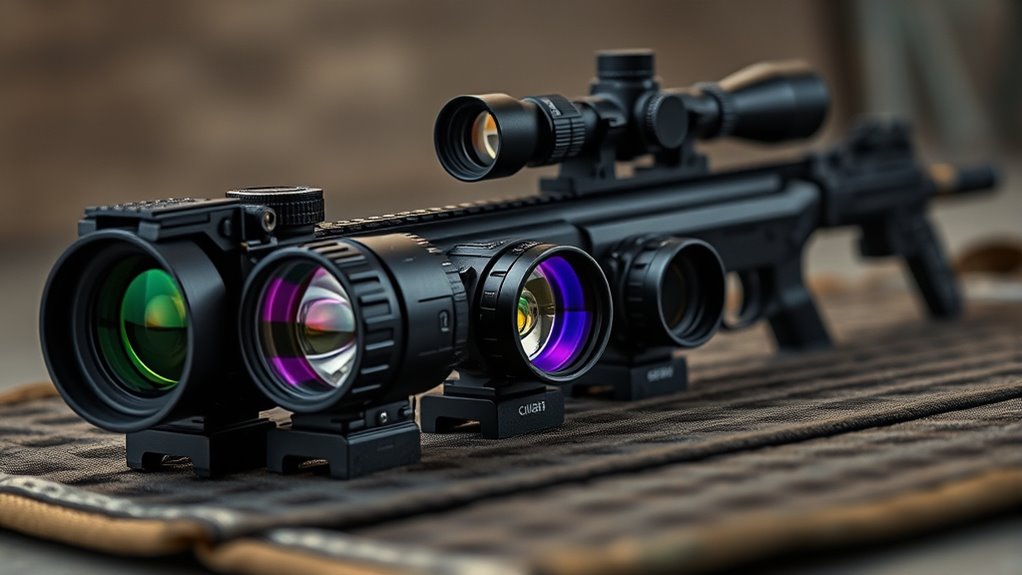 top mw3 rifle optics