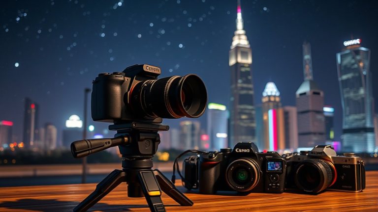 top night photography cameras