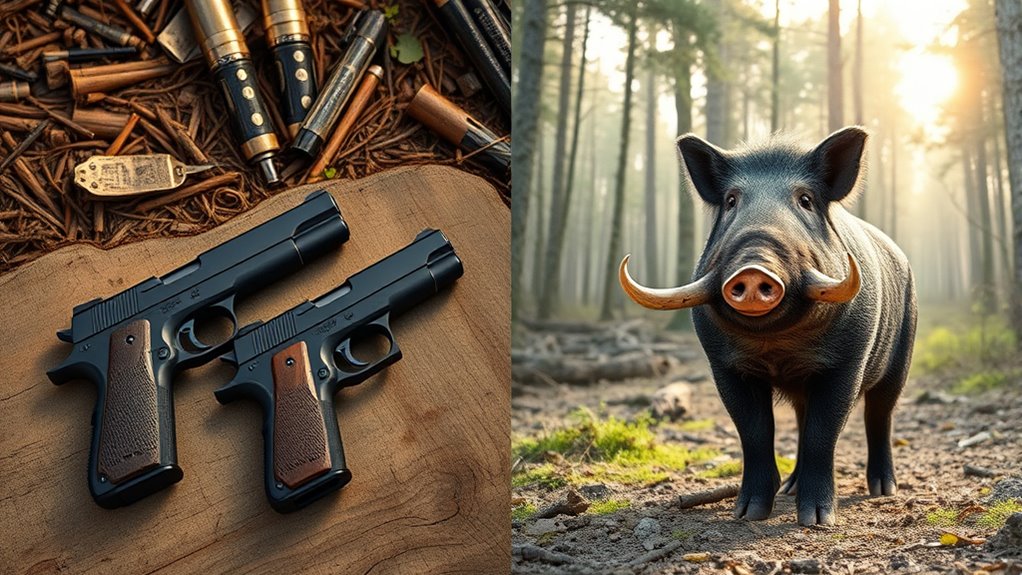 top pistol calibers for hog