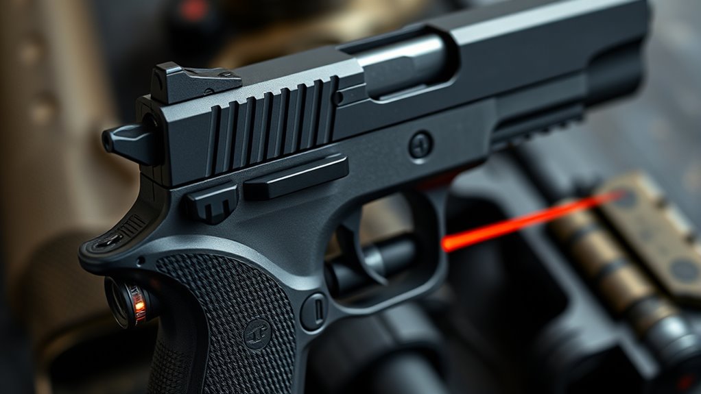 top pistol flashlight laser combos