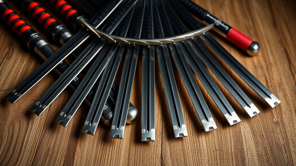 top pistol grip fencing foils