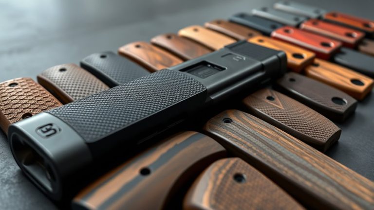 top pistol grip finish options