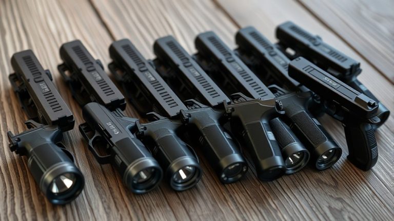 top pistol grip flashlights