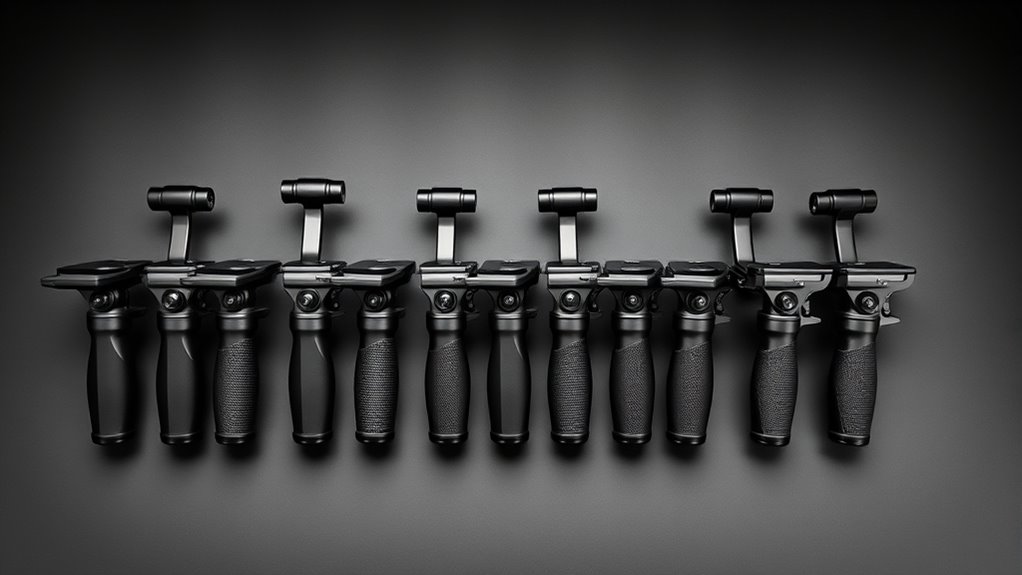 top pistol grip gimbals