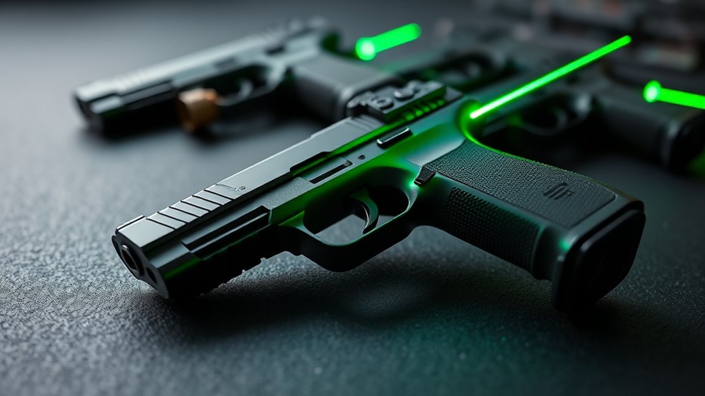 top pistol laser combos
