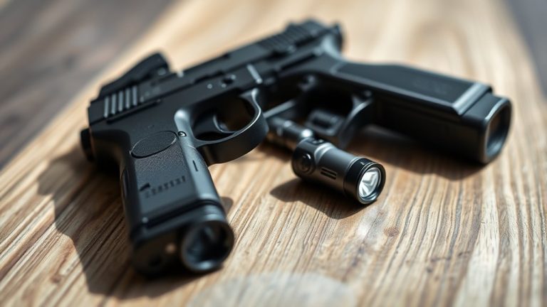 top pistol light guide