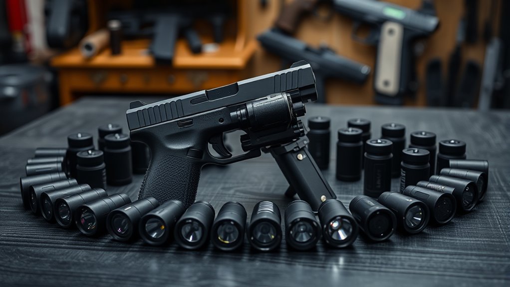 top pistol lights for t12