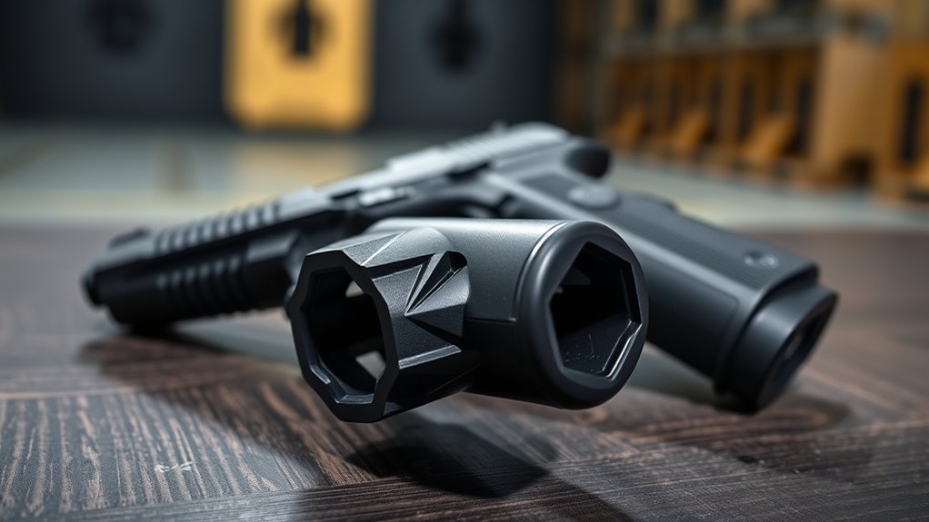 top pistol muzzle brake