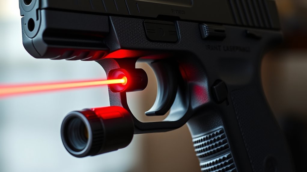 top pistol rail laser options