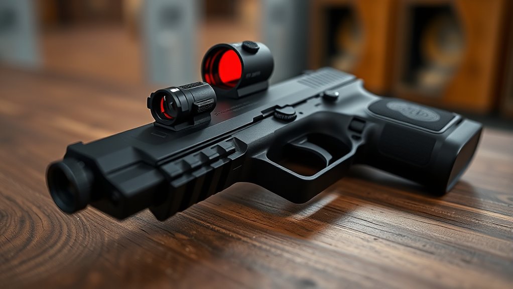 top pistol red dot sights