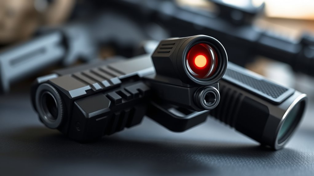 top pistol red dots