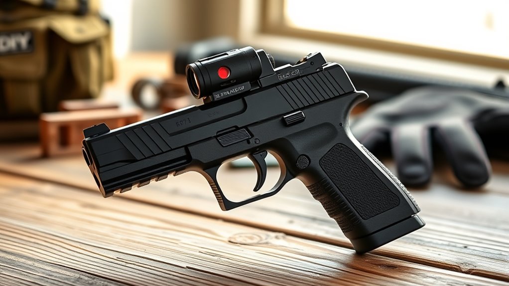 top pistols with optic