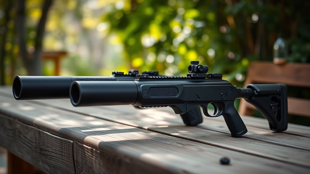 top quiet 22 rifles