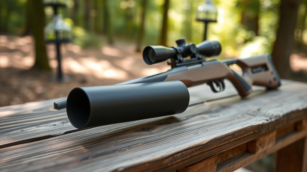 top quiet air rifle silencers