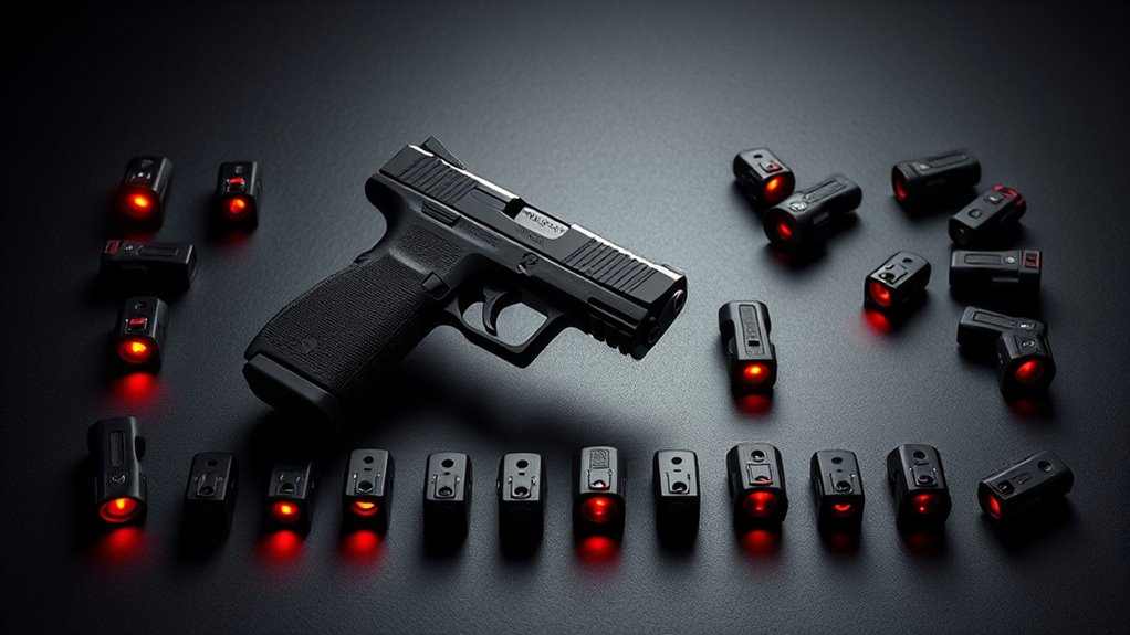 top red dot pistol optics