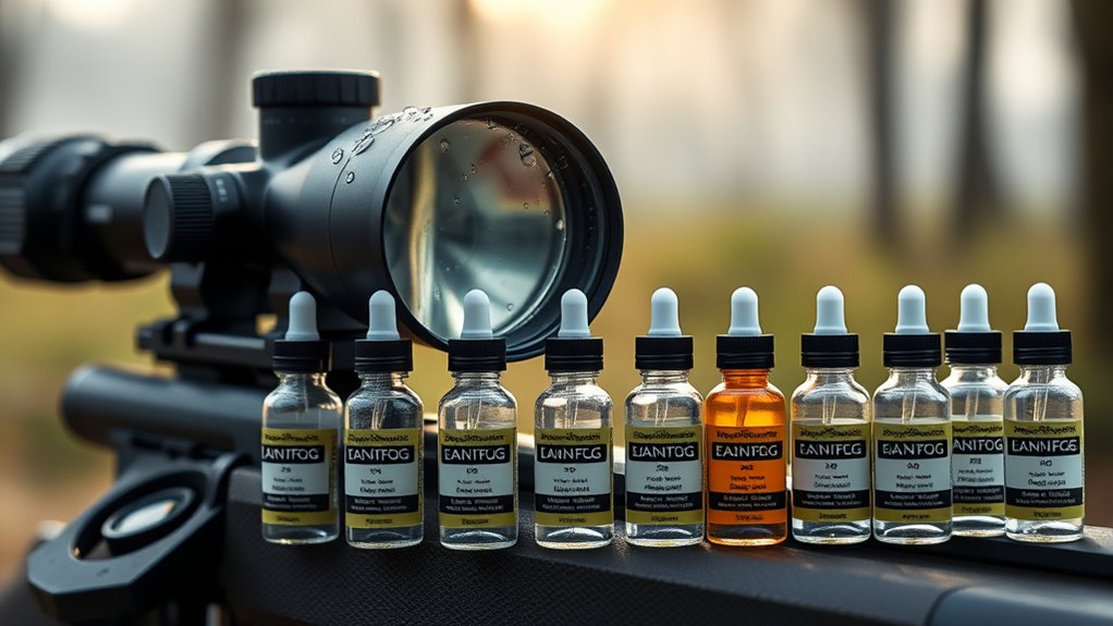 top rifle scope fog prevention