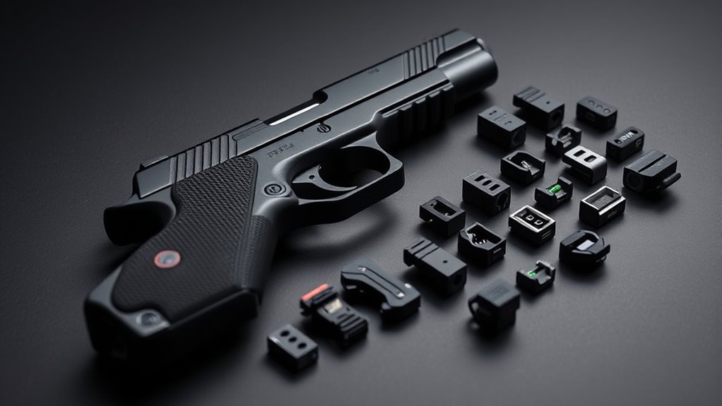 top ruger pistol sights