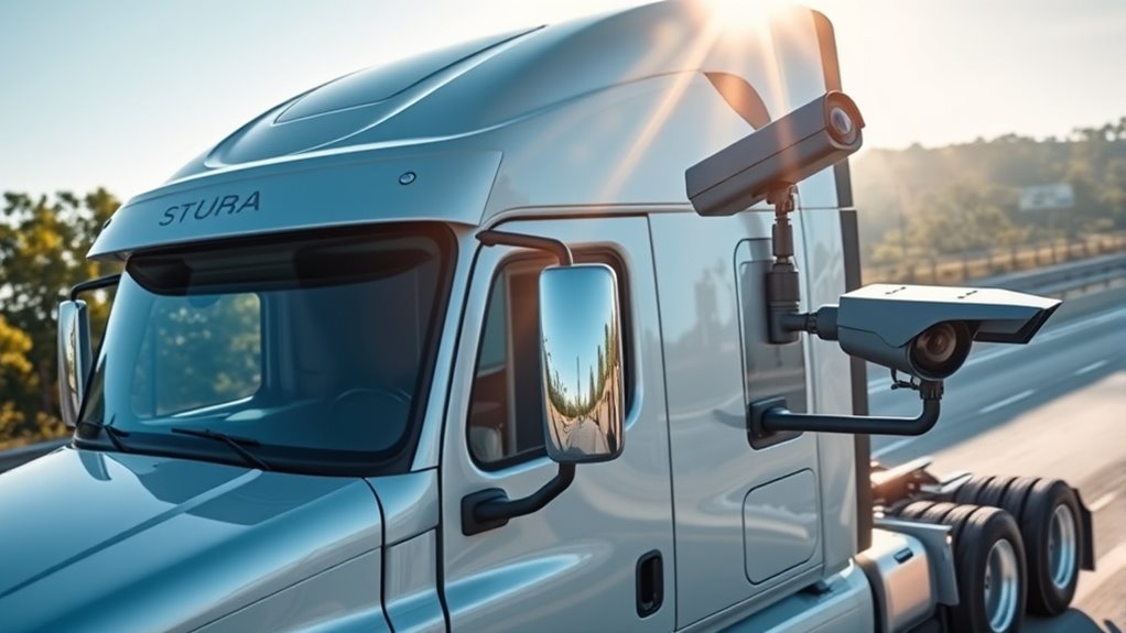 top semi truck camera systems