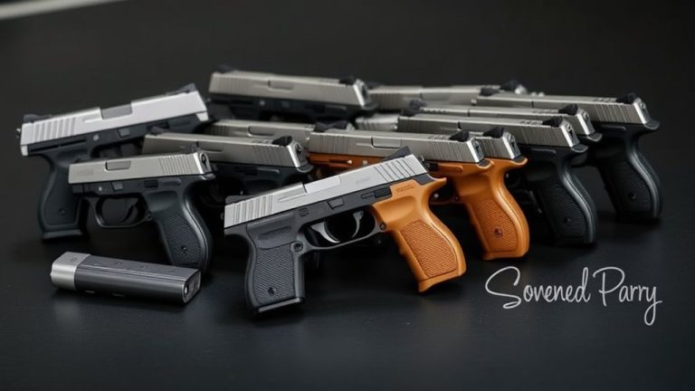 top single stack concealed pistols