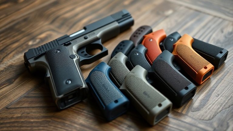 top slip on pistol grips
