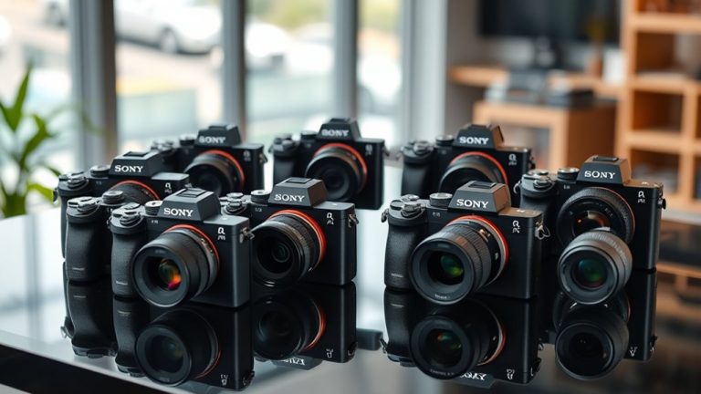 top sony mirrorless cameras