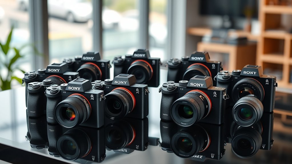 top sony mirrorless cameras