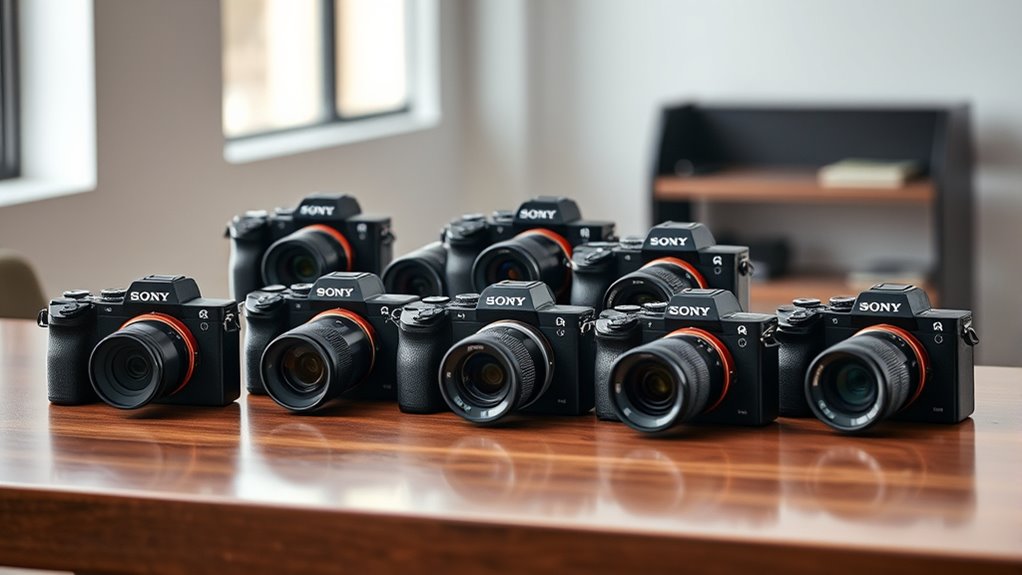 top sony mirrorless cameras