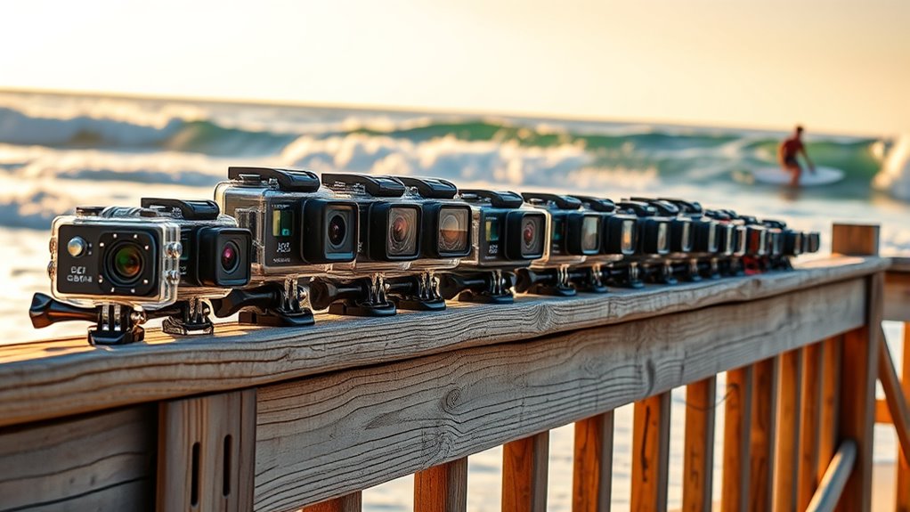 top surfing action cameras