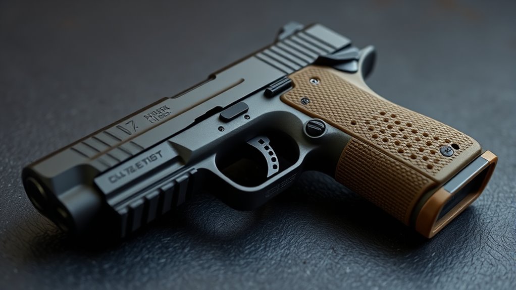 top sweaty hand pistol grips