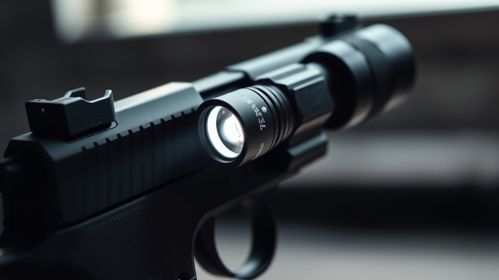top tactical pistol flashlights